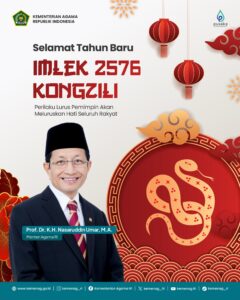 Tahun Baru Imlek 2025, Ini Harapan Menag Nasaruddin