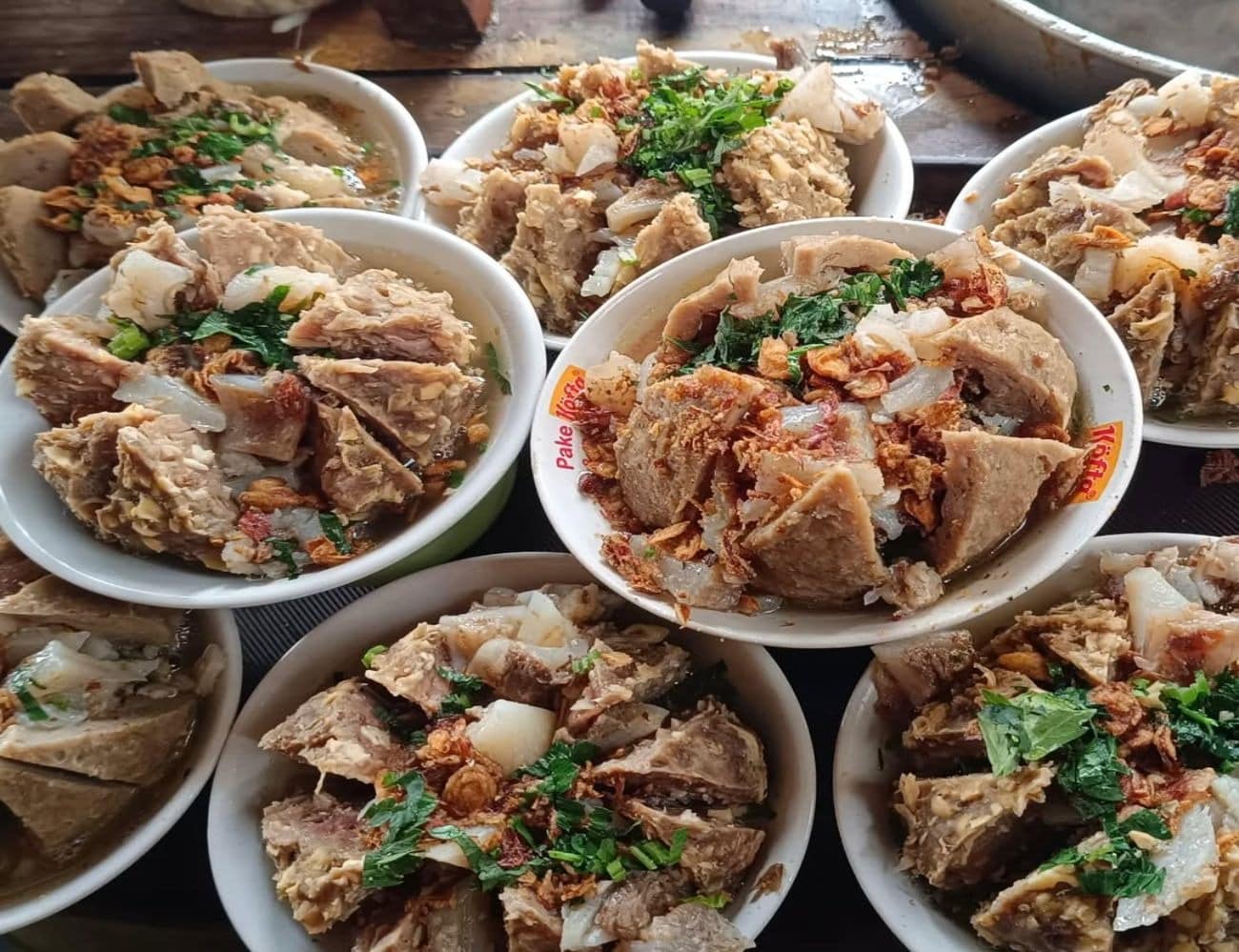 Bakso Bunderan Ciomas yang sedang viral di Bogor (IG@bakso_bunderan_ciomas)