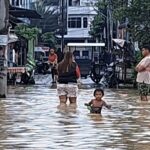 Ratusan rumah warga di Tebing TInggi banjir akibat curah hujan yang tinggi. (Ist)
