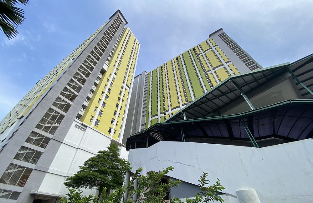 Salah satu Rusunawa di kawasan Jakarta (Ist)