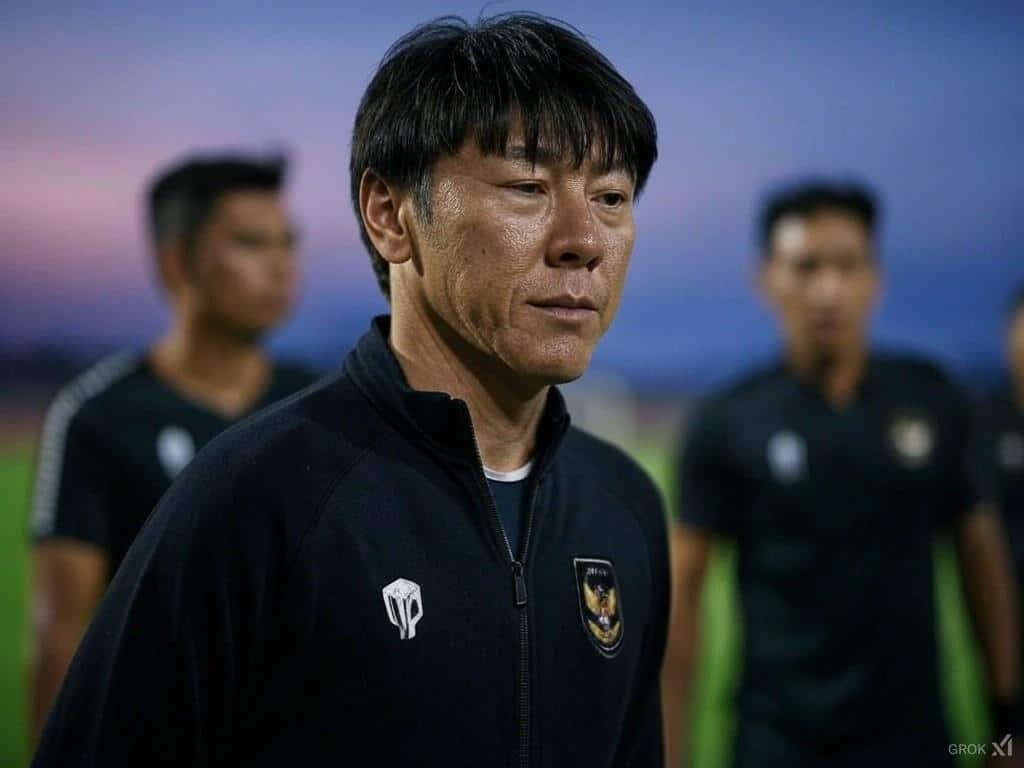 Beberapa Pemain Timnas Indonesia yang Tak Ucapankan Kalimat Perpisahan Pada Shin Tae-yong