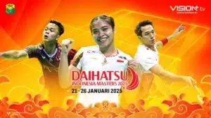Live Streaming Indonesia Masters Babak 32: Jojo, Gregoria dan Putri KW Bermain ! Berikut Jam Mainnya  