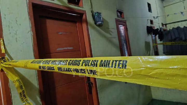 Lokasi tempat ditemukan jasad korban pembunuhan di Pondok Aren. (Ist)