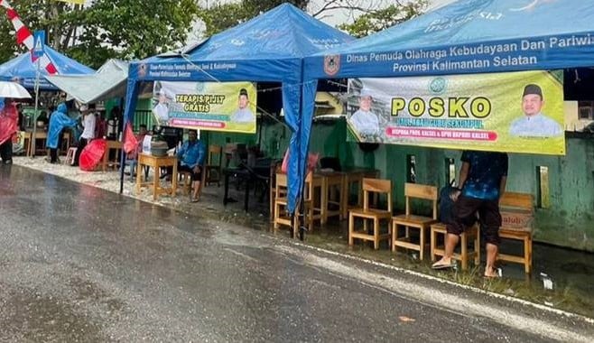 Ratusan posko disiapkan Pemprov Kalsel untuk haul Guru Sekumpul. (Ist)