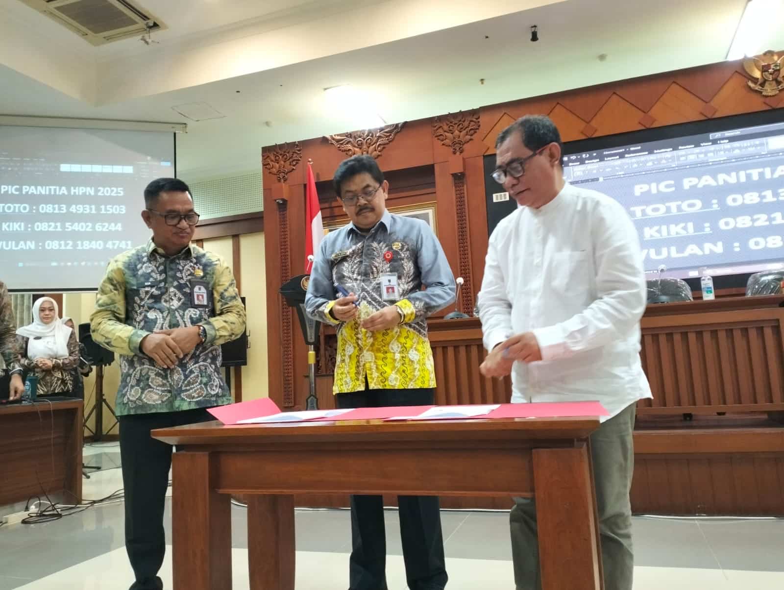Ketum PWI Pusat, Hendry Ch Bangun membuka Rapat Persiapan HPN 2025, di Jakarta, Jumat (24/1/2025). (Ist)