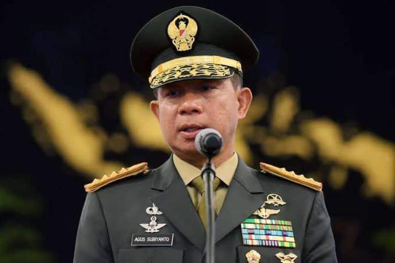 Panglima TNI Jenderal Agus Subiyanto. (Foto:Seskab)