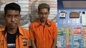 Jual Sabu, Paman dan Ponakan Warga Desa Murung Kupang Diamankan Polisi