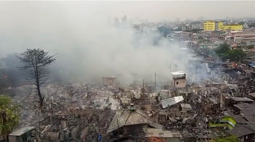 kebakaran kemayoran