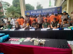 Polrestabes Medan Ungkap 45 Kasus Narkoba Sepanjang Januari 2025