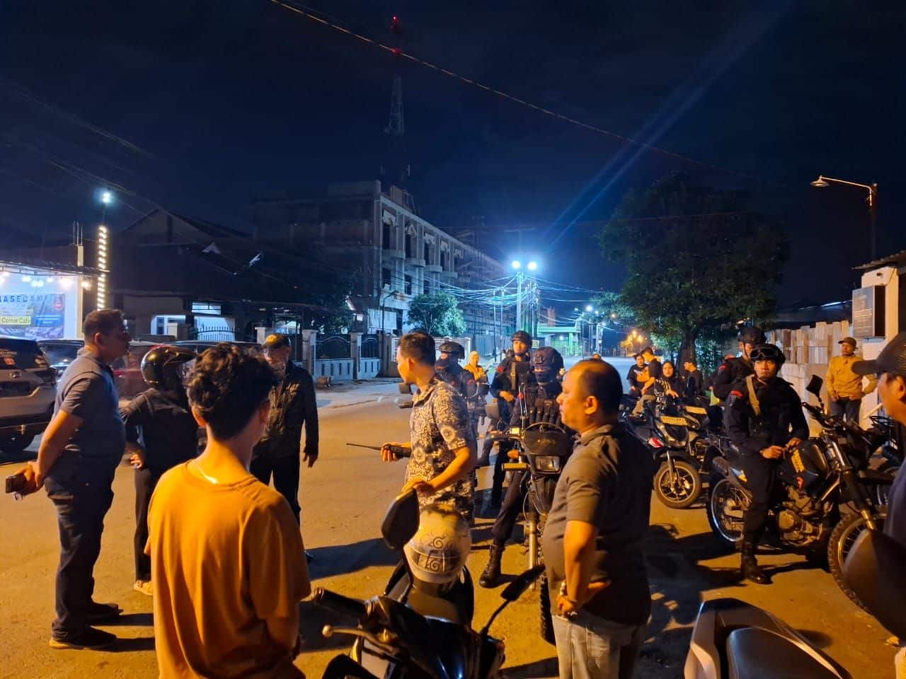 polisi gagalkan tawuran