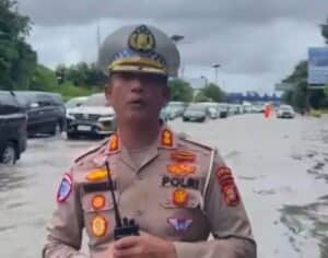 Hingga Rabu Siang, Ruas Jalan Tol Semanggi Arah Bandara Masih Terendam Banjir 