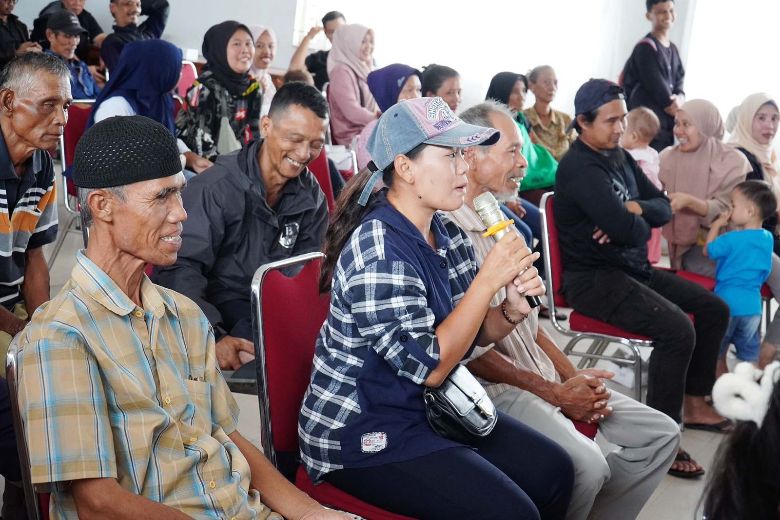 warga tempati huntap