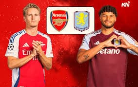 Live Streaming Premier League: Arsenal vs Aston Villa, Jangan Terpeleset Ya The Gunners !