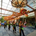 Salah satu atrasksi budaya yang dilakukan pada perayaan Tahun Baru Imlek. (KIS/Ist)