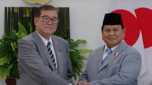 Prabowo Jamu PM Jepang Shigeru Ishiba di Istana Bogor