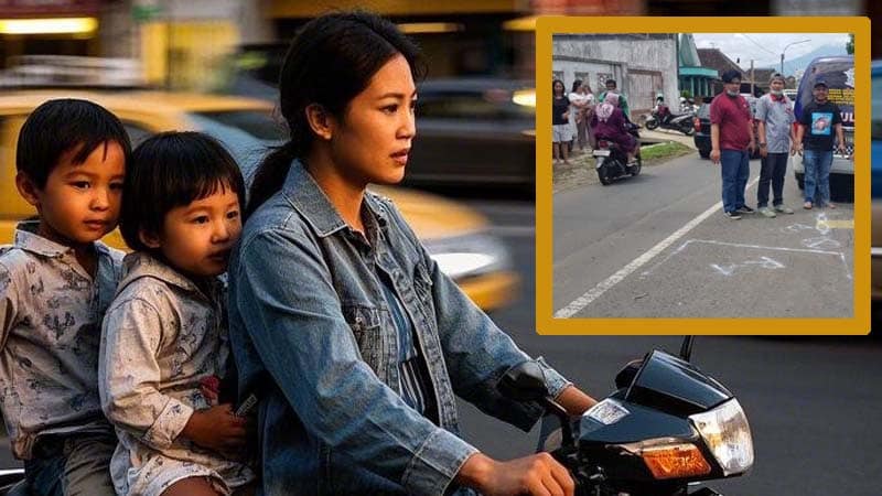 Balita Arema Kehilangan Nyawa, Boncengan Tiga Bersama Mama Mudanya