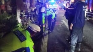 Berkendara Malam, Emak-emak Banyuwangi Dihantam Bus Kencana Kehilangan Nyawa