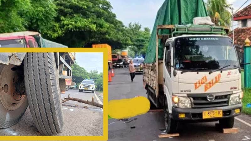 Dua Remaja Lamongan Tamat di Jalan Raya, Tabrak Truk Parkir di Tuban