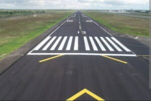 Landasan Pacu Bandara Syamsudin Noor Diperpanjang 500 Meter