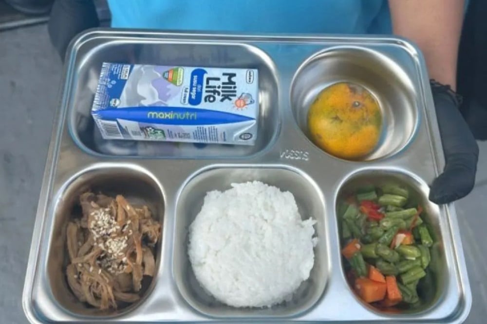 Begini Jawaban Pemerintah Kenapa Makan Begizi Gratis di Jakarta Tak Ada Minuman Susu