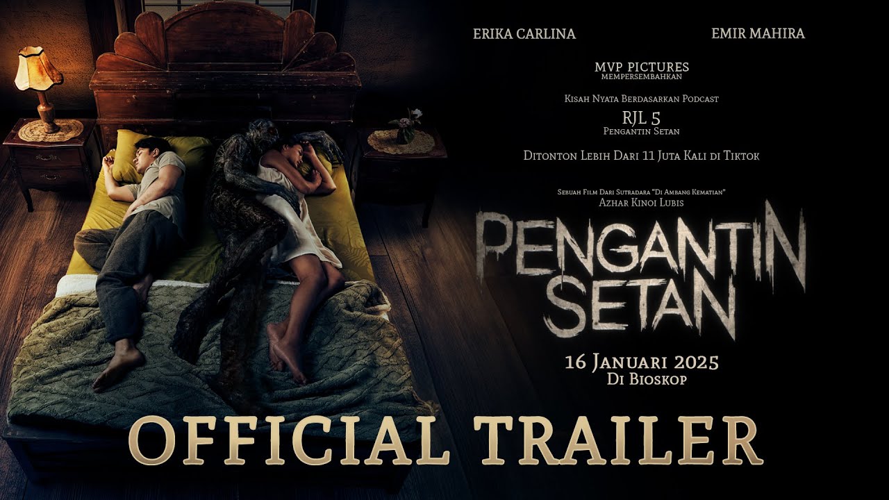 Sinopsis Film Pengantin Setan, Diangkat dari Kisah Nyata Tayang 16 Januari 2025 !