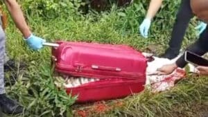 Geger di Kendal Ngawi, Mayat Wanita Tanpa Busana di Dalam Koper Merah