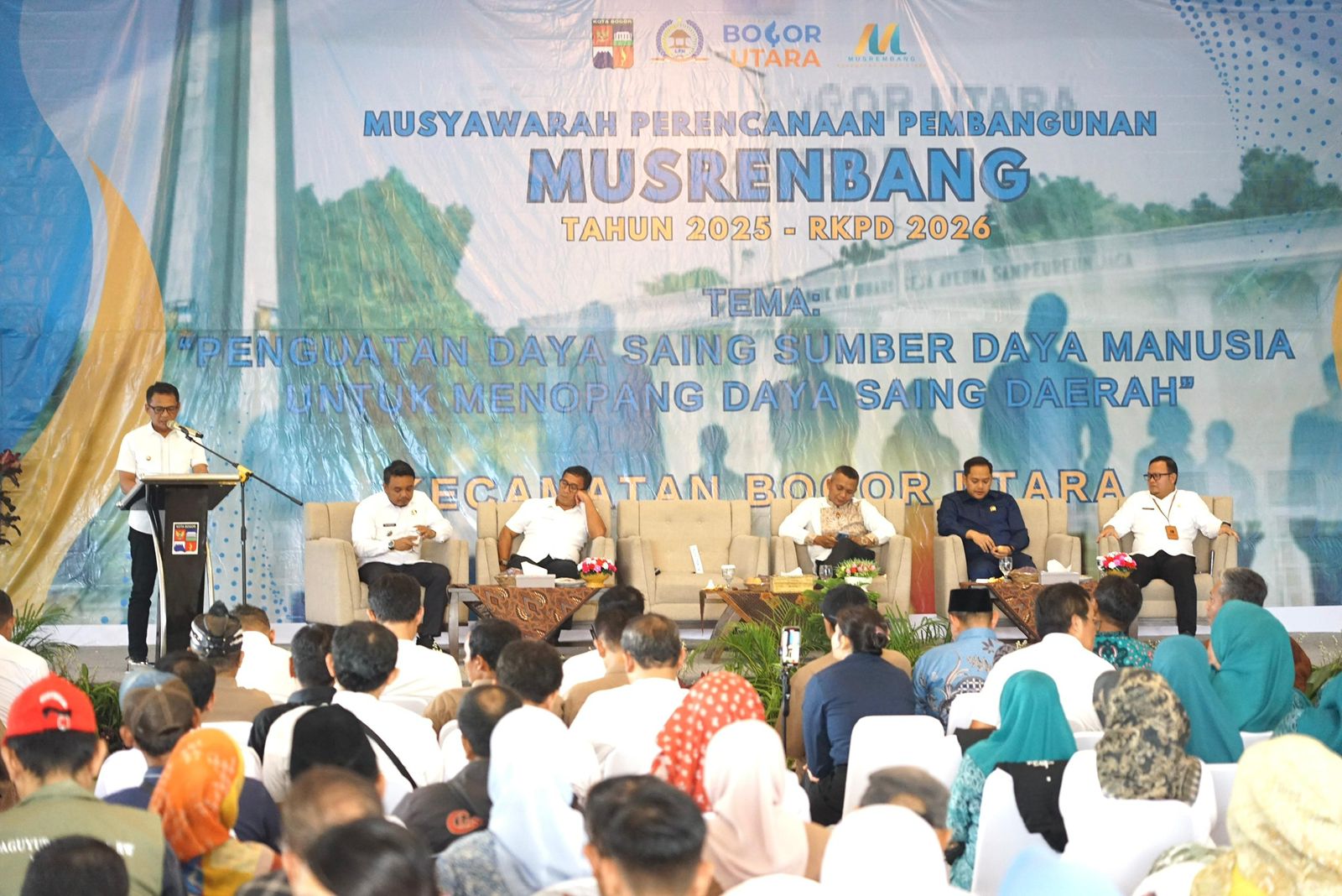 Kegiatan Musrenbang di wilayah Bogor Utara (KIS/NICKO)