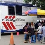 Pelayaan SIM Keliling. (Ist)