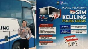 SIM Keliling Bawean 31 Januari 2025, Berikut Jadwal dan Lokasinya