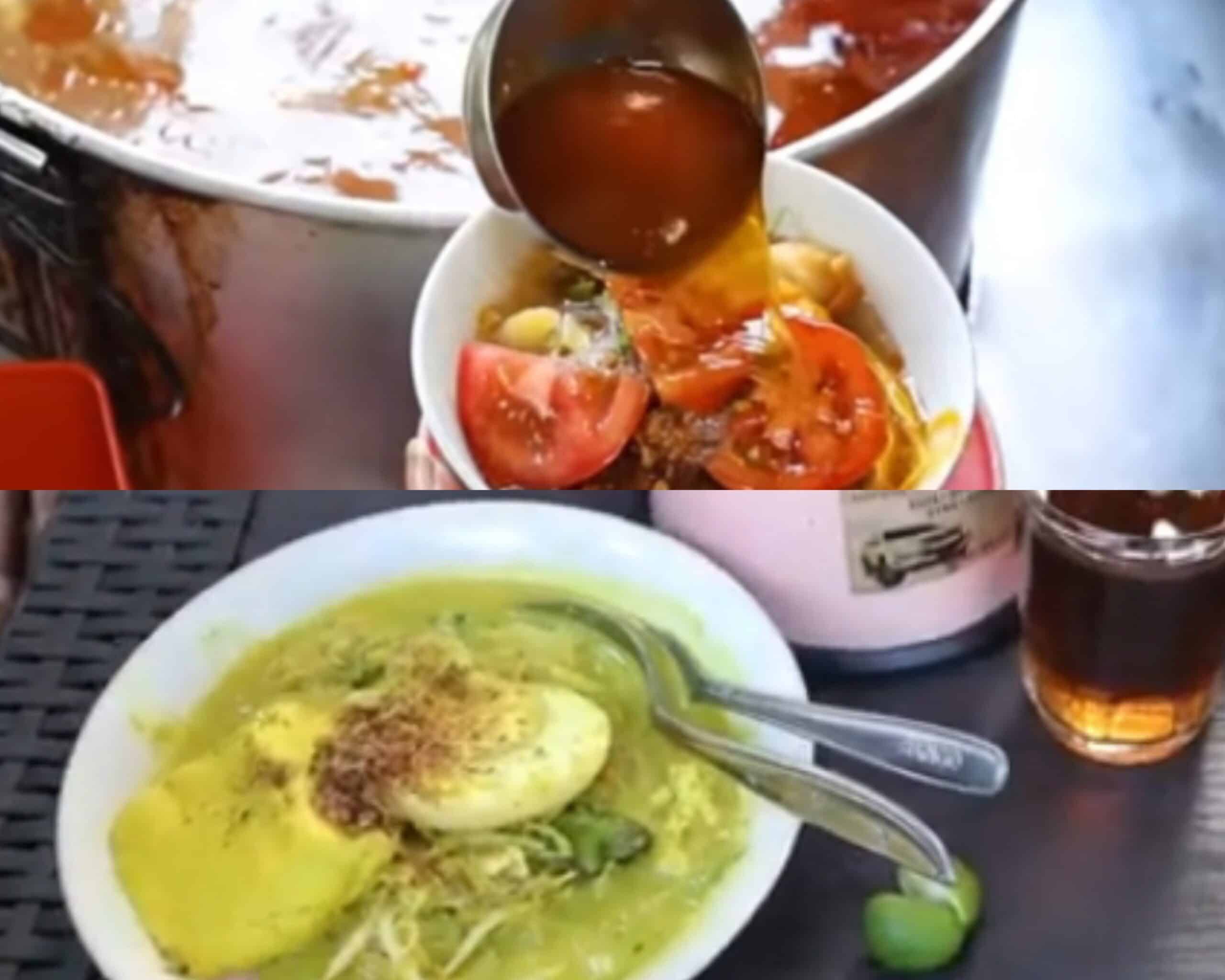 Soto Mie dan Laksa Bogor. Kedua kuliner terkenal di Bogor (KIS/IST)