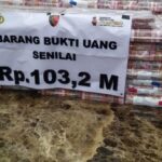 Bareskrim sita tunai Rp 103 miliar dalam kasus judi online. (Ist)