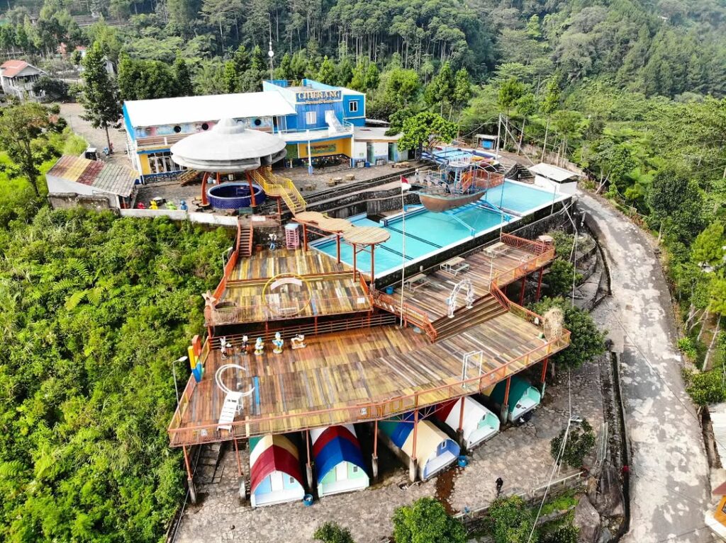 Rumah Pohon di Curug Ciherang: Petualangan Alami dengan Pemandangan Memukau di Kawasan Sentul Bogor