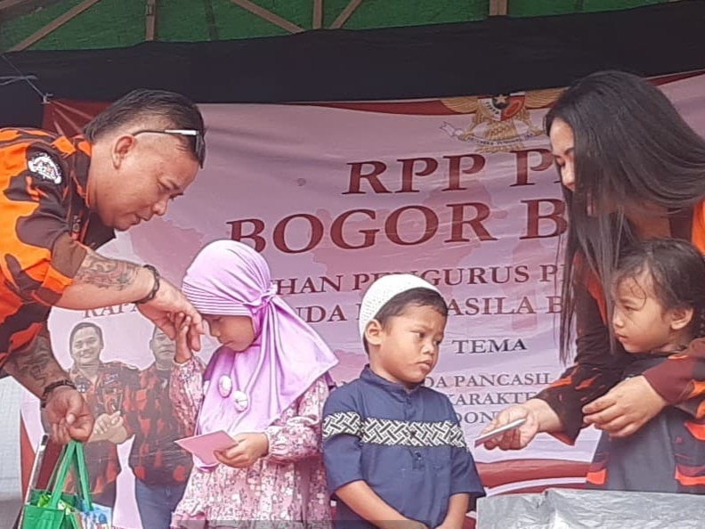 Pemuda Pancasila Kota Bogor Gelar Rapat Pemilihan Pengurus dan Bakti Sosial di Kecamatan Bogor Barat