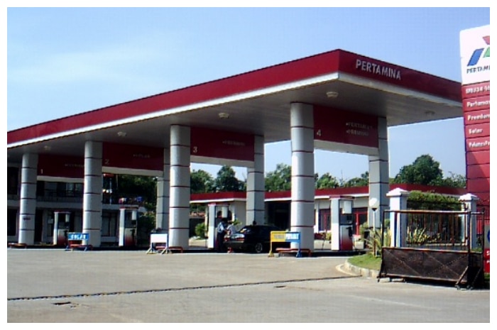 SPBU Pertamina menjual bbm non subsidi yang turun mulai hari ini, Sabtu (29/3/2025). (Ist)