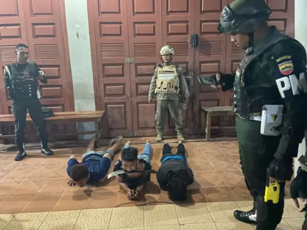 Denpom I/5 Medan BB Kembali Tangkap 3 Pemuda Anggota Gank Motor