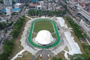 Bobby Nasution Resmikan Revitalisasi Lapangan Merdeka Sebelum Dilantik Jadi Gubernur Sumut