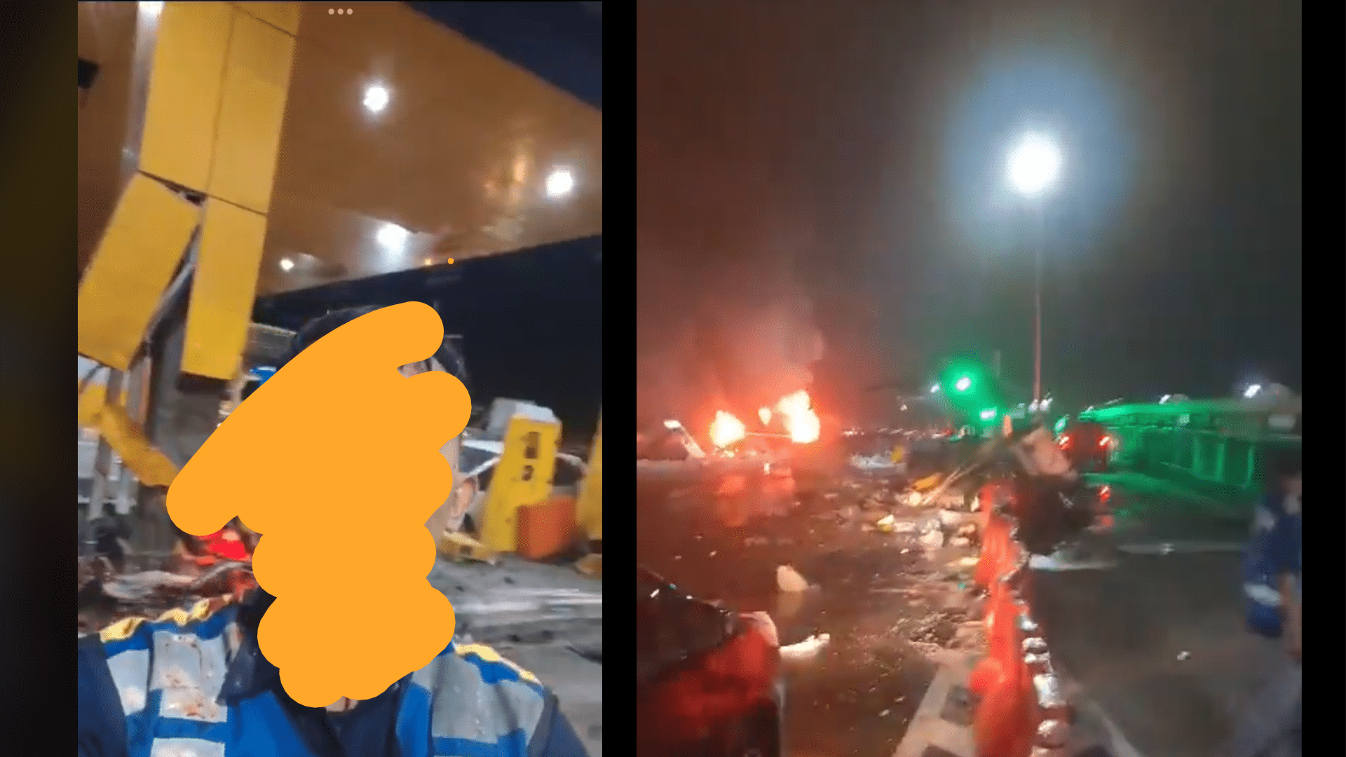 Kecelakaan Tol Ciawi 2 Jagorawi, 6 Tewas 2 Luka Berat Mobil Terbakar