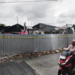 Lokasi lahan perumahan yang digusur atas perintah Pengadilan Negeri Cikarang di Kabupaten Bekasi. (Joy Andre)