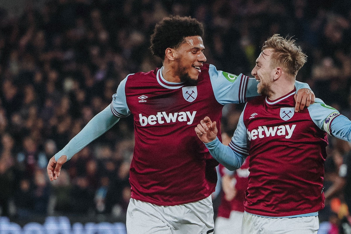 skor West Ham vs Leicester City