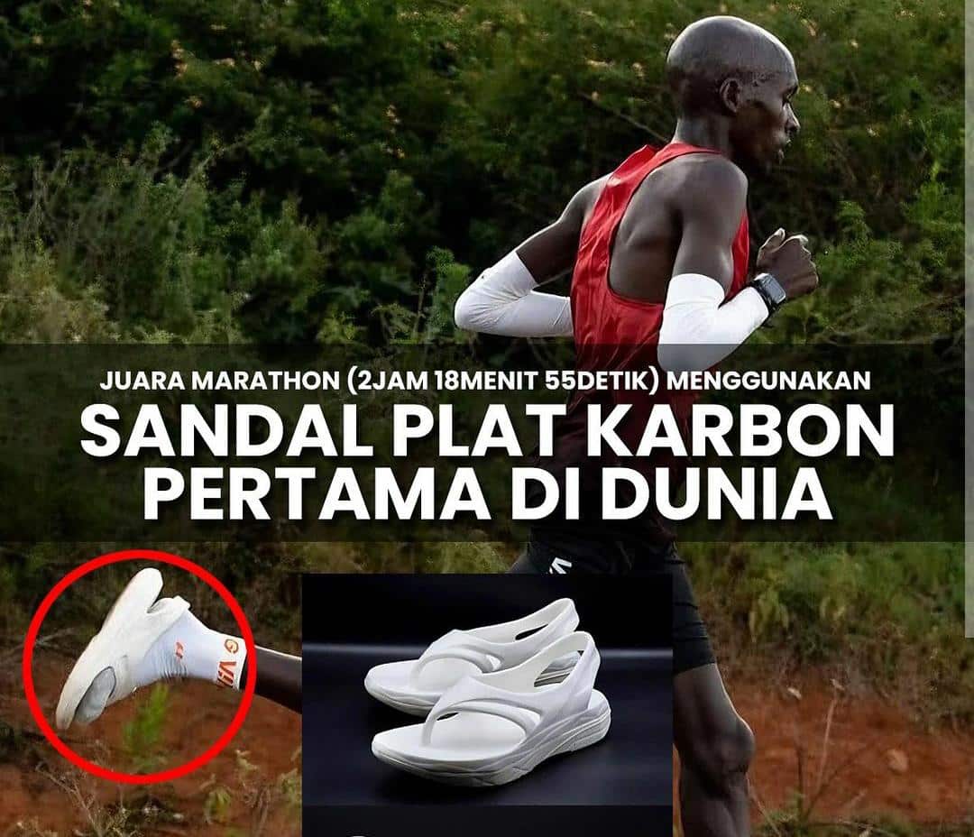 VING Sandal Untuk Lari Maraton yang Digunakan Pelari Kenya dan Juara !