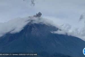 Erupsi Dahsyat Semeru! 11 Kali Meletus Sehari, Awan Panas Mengalir 2,5 Km