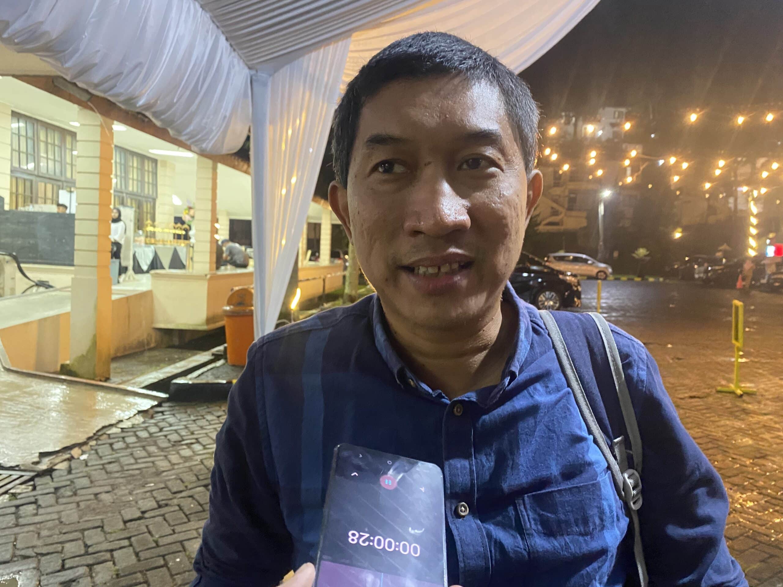 Sekretaris Fraksi PDI Perjuangan Rio Sambodo (Aldi/kis)