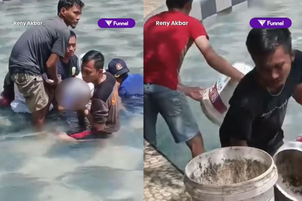 Tragis! Bocah Tersangkut Saluran Pembuangan Air Kolam Renang, Dikabarkan Tewas