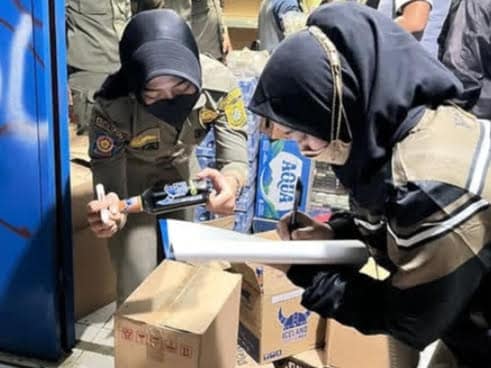 Operasi miras melibatkan ratusan personel di berbagai kecamatan kabupaten Bogor (KIS/IST)