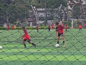Lapangan Mini Soccer Manunggal Kumuh, Pengelolaan Disperumkim Kota Bogor Dipertanyakan