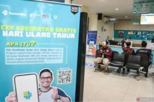Masyarakat yang Berulang Tahun Hari Ini Dapat Melakukan Cek Kesehatan Gratis 