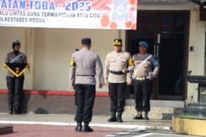 Polrestabes Medan Laksanakan Operasi Keselamatan Toba 2025 untuk Tingkatkan Keselamatan Lalu Lintas