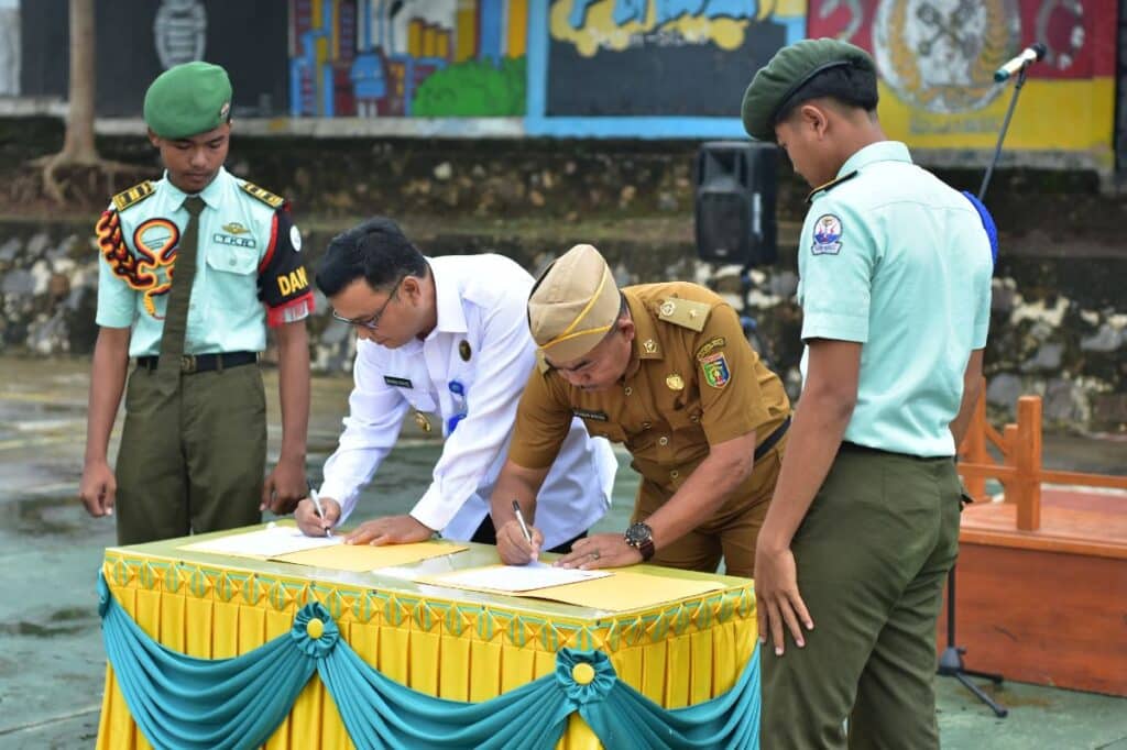 BNNK Lampung Selatan Gelar Sosialisasi Gelora Anti Narkoba di Sekolah
