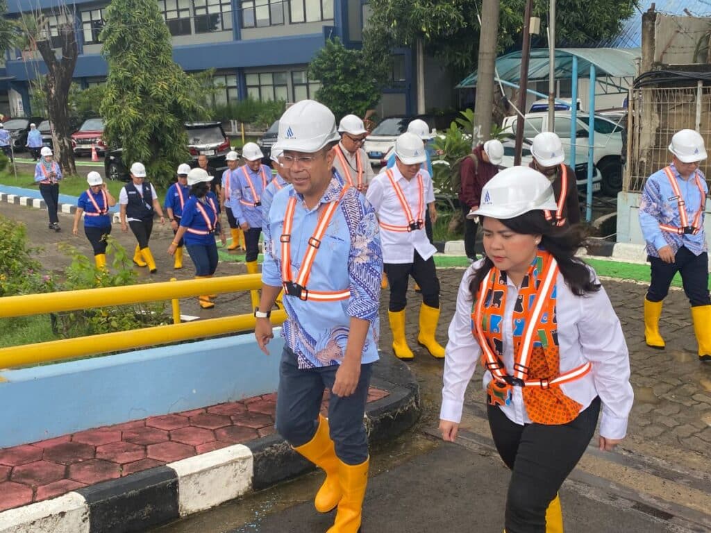 Tinjau Pembangunan IPA Buaran III, Tim Transisi Pramono-Rano Pastikan Warga Tak Miliki Kendala Air