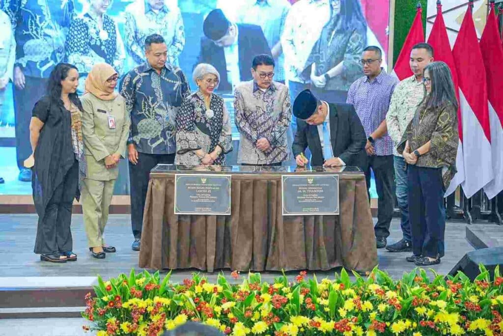 Pj Gubernur Jakarta Resmikan Ruang Serbaguna M.H Thamrin Hasil Renovasi, Suasana Kini Lebih Modern dan Fleksibel